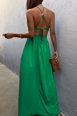 Amal Maxi Dress - Green