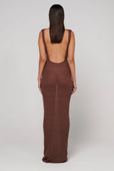 Kyra Maxi Dress - Bark