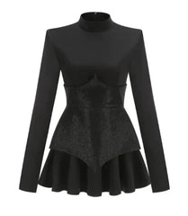 Brooklyn - Glamorous Glitter Corset Dress
