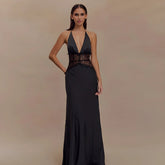 Livette - Satin Maxi Dress