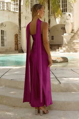 Elsa Maxi Dress - Plum