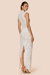 Nookie Devore Maxi Dress - White