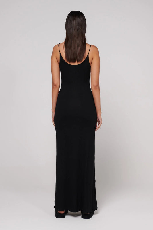 Louise Maxi Dress - Black