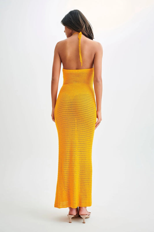 Kyla Crochet Maxi Dress