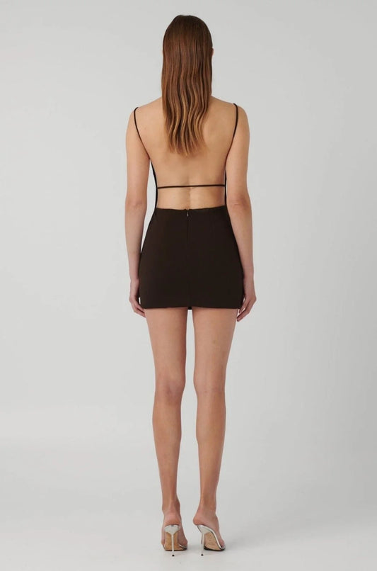 Millie Dress - Coffee