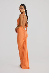 Amora Gown - Papaya