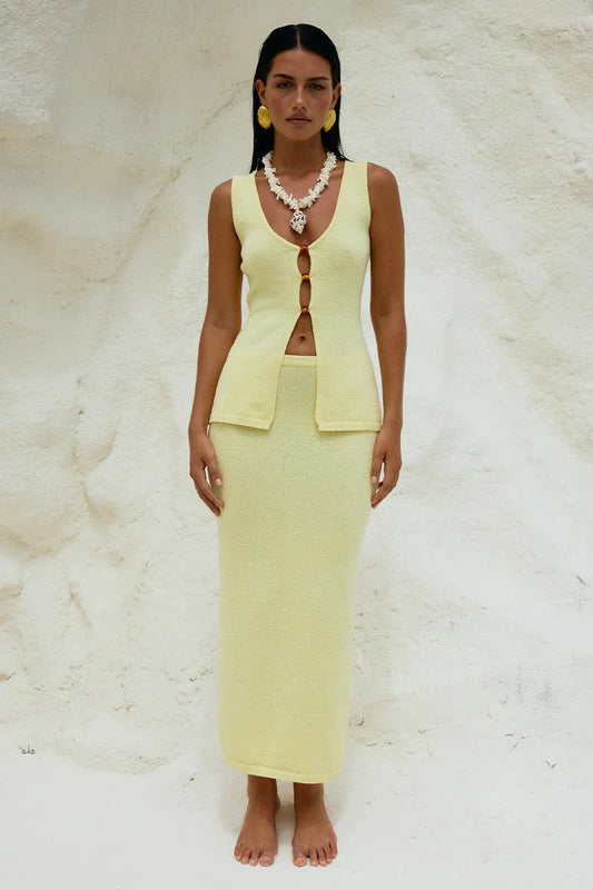 Nadina Top - Lemon