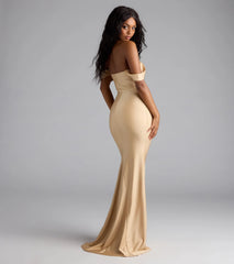Maylah Off-The-Shoulder Mermaid Dress