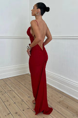 Celina Dress - Red